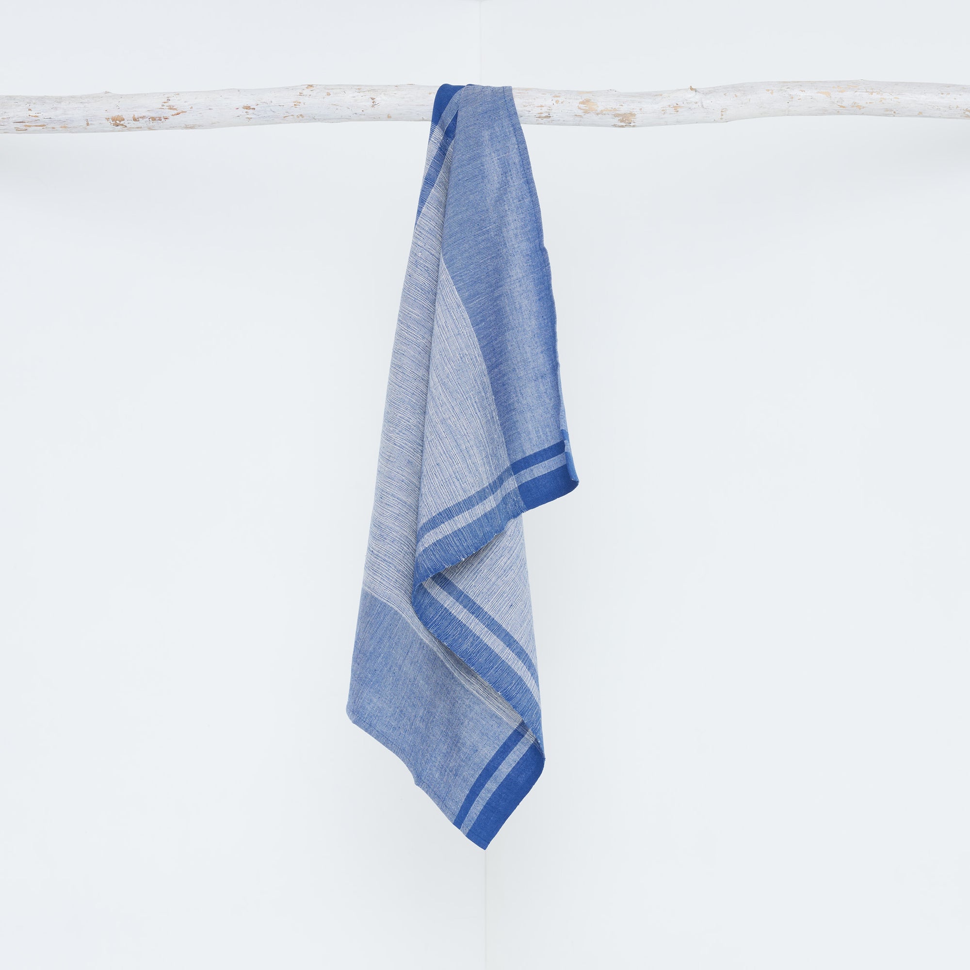 TOALLA FELIPA JASPE AZUL